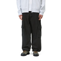 Carhartt WIP Kade Cargo Pant Black, Garment dyed