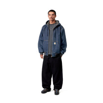 Carhartt WIP OG Active Jacket Blue, Stone washed