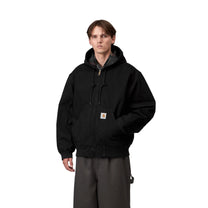 Carhartt WIP OG Active Jacket Black, Rinsed