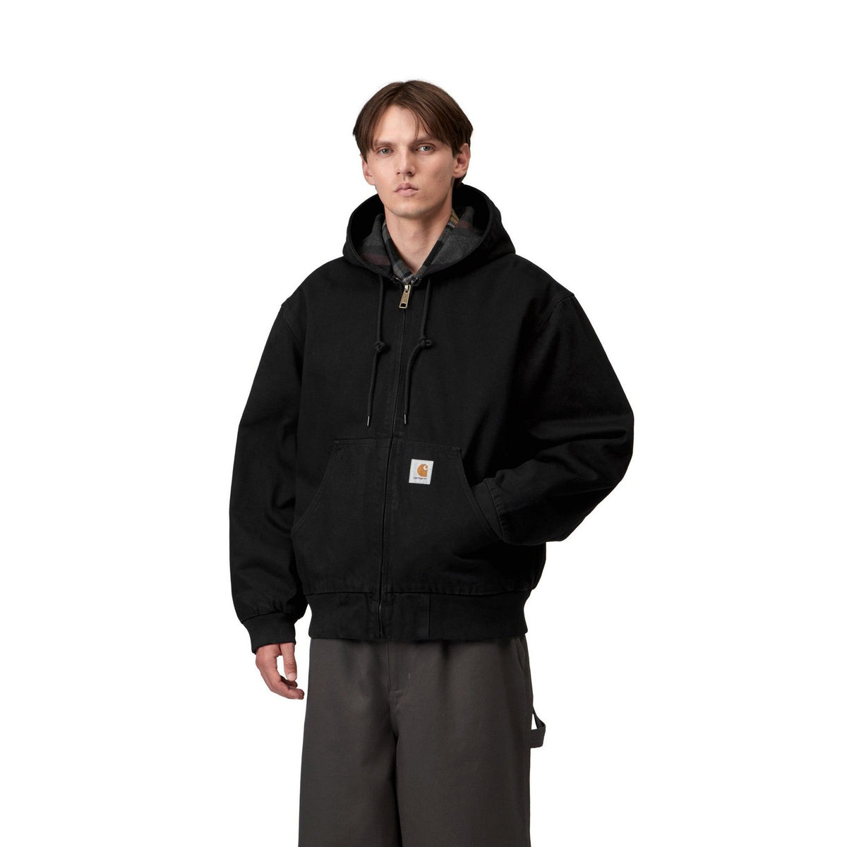Carhartt WIP OG Active Jacket Black, Rinsed