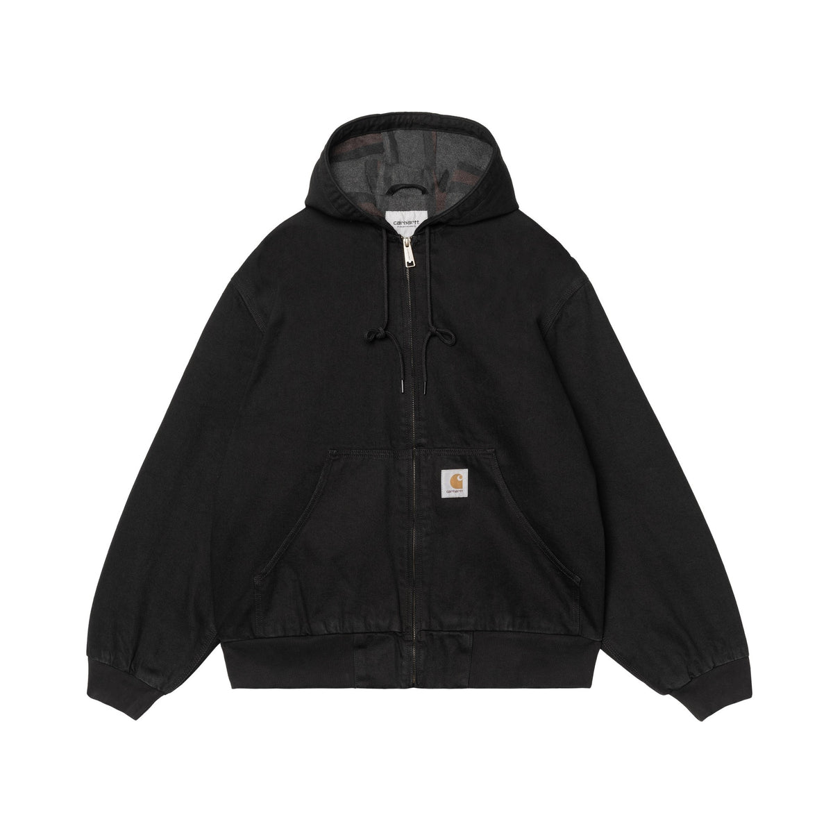 Carhartt WIP OG Active Jacket Black, Rinsed