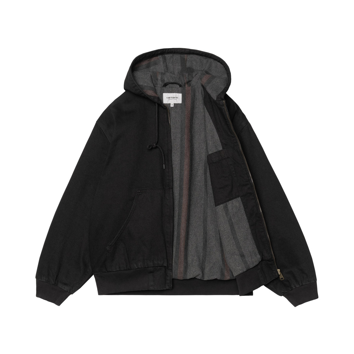 Carhartt WIP OG Active Jacket Black, Rinsed