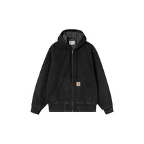 Carhartt WIP OG Active Jacket Black, Stone washed