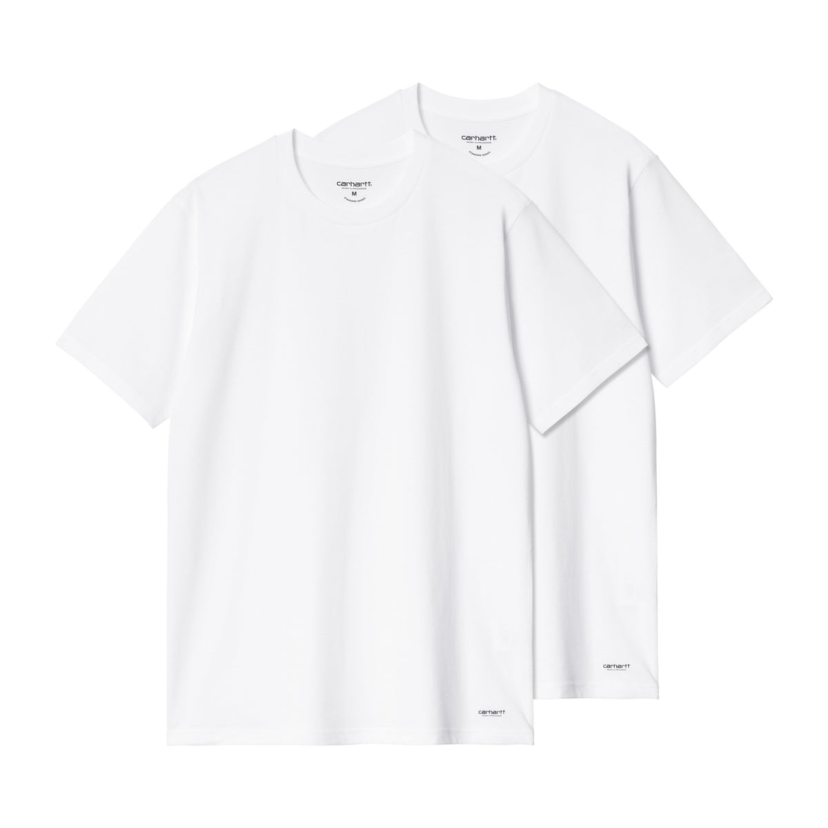 Carhartt WIP Standard Crew Neck T-Shirt White + White