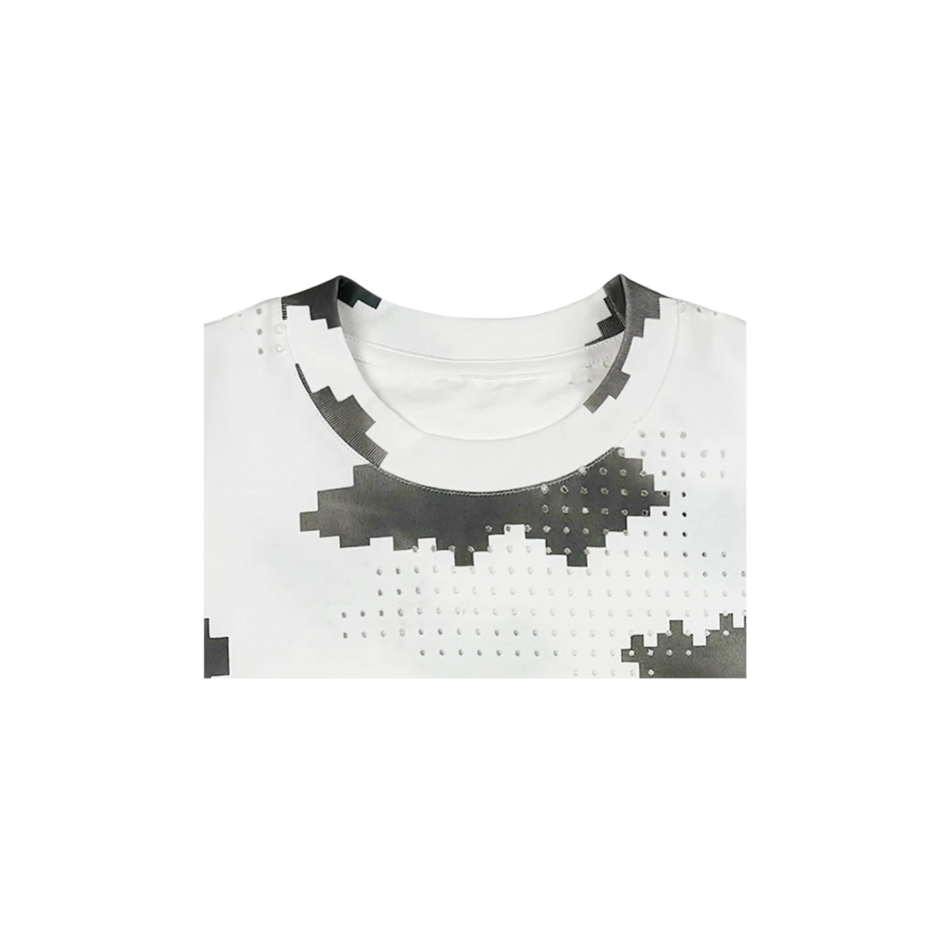 DINGYUNG ZHANG Grid Camo T-Shirt