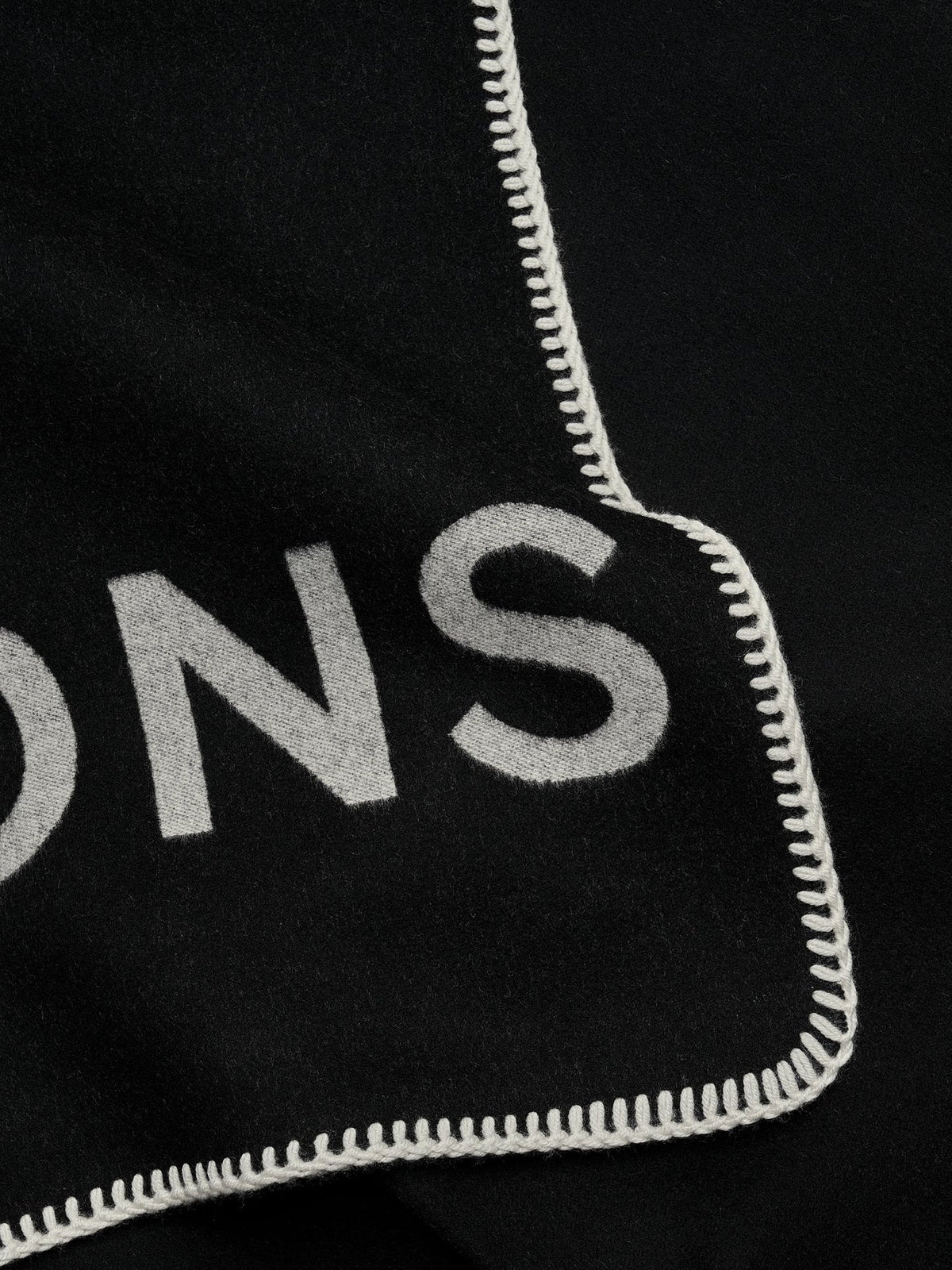 Double Face Wool Throw with Logo - Decken - Kvadrat/Raf Simons