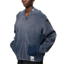 Maison MIHARA YASUHIRO Sun Faded Like Knit Cardigan Navy