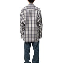 Maison MIHARA YASUHIRO Check Long Sleeve Shirt Black