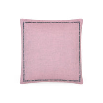 Double Face Wool Cushion - Pink - Cushions - Kvadrat/Raf Simons