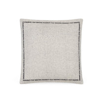 Double Face Wool Cushion - Off White - Cushions - Kvadrat/Raf Simons