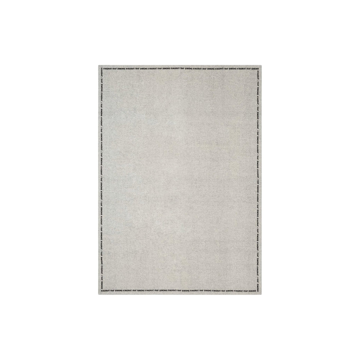 Double Face Wool Throw - Off White/Black - Decken - Kvadrat/Raf Simons