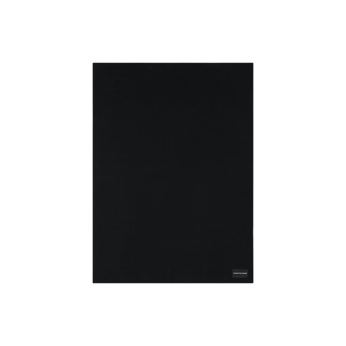 Double Face Wool Throw - Black/Off White - Decken - Kvadrat/Raf Simons
