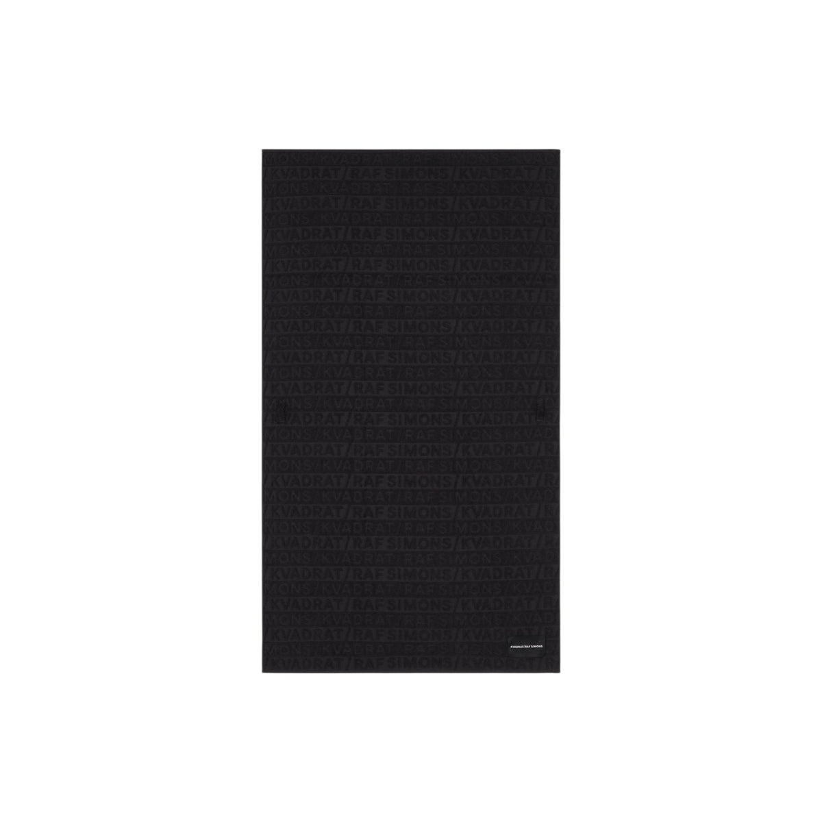 Beach Towel - Black - Bathroom - Kvadrat/Raf Simons