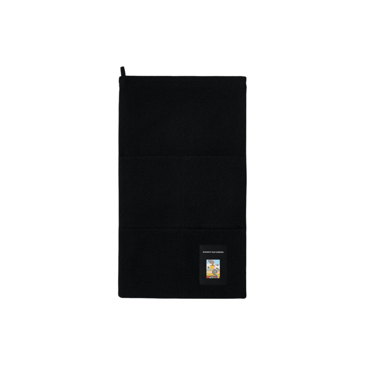 Vidar Wool Storage Bag - Raven Black - Organizer - Kvadrat/Raf Simons