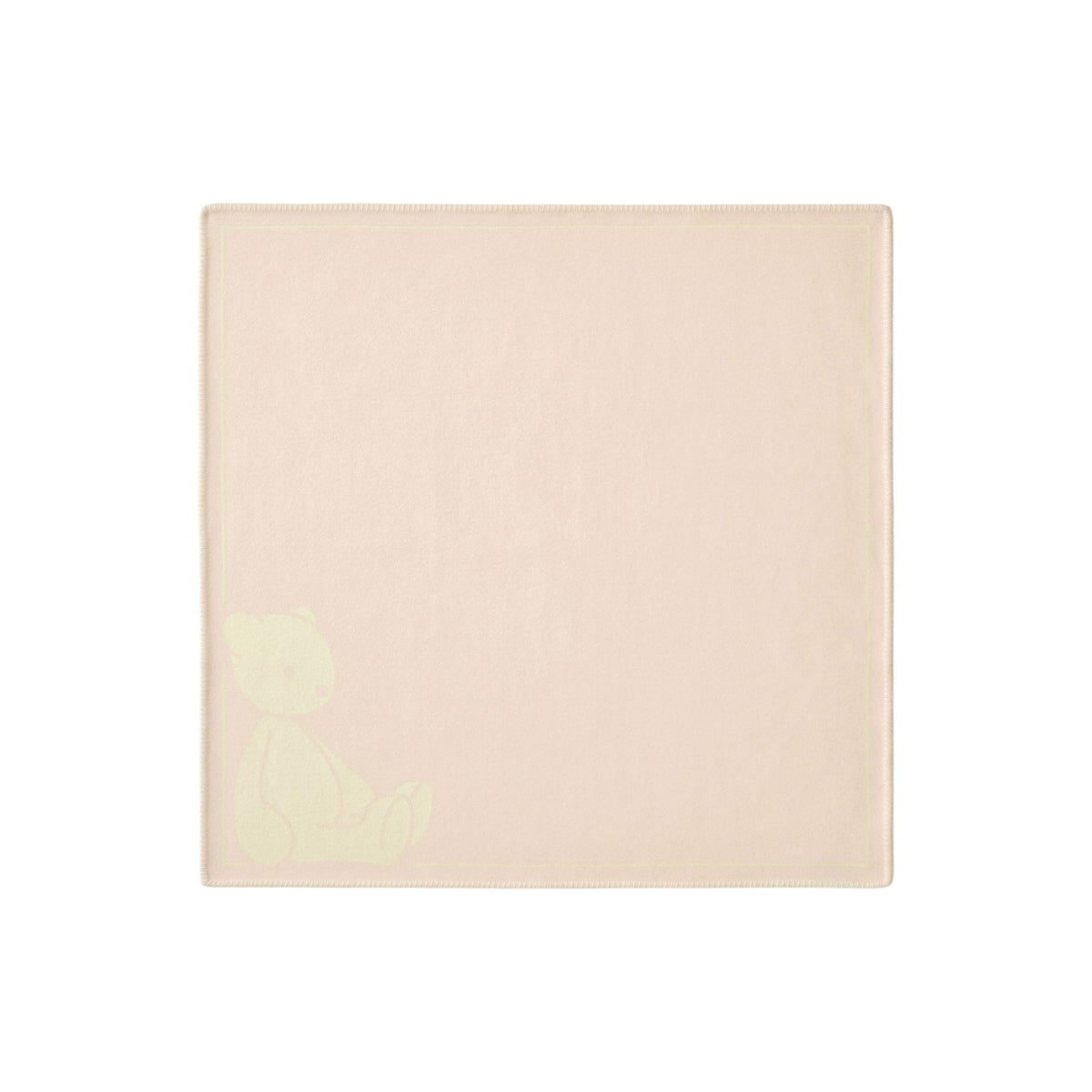 Wool Jacquard Blanket - Teddy, Peach/Light Yellow - Decken - Kvadrat/Raf Simons