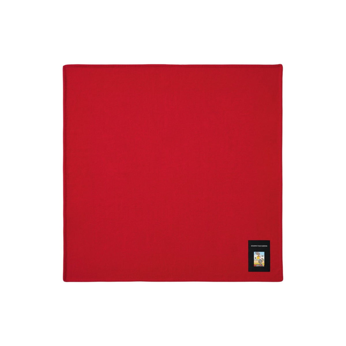 Wool Whipstitch Blanket - Vermillion Red - Decken - Kvadrat/Raf Simons