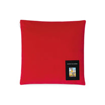 Asator Velvet Cushion - Vermillion Red - Cushions - Kvadrat/Raf Simons