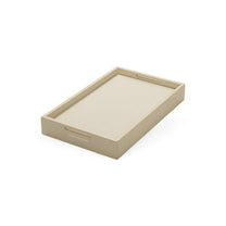 Leather Mirror Tray - Off White - Mirrors - Kvadrat/Raf Simons