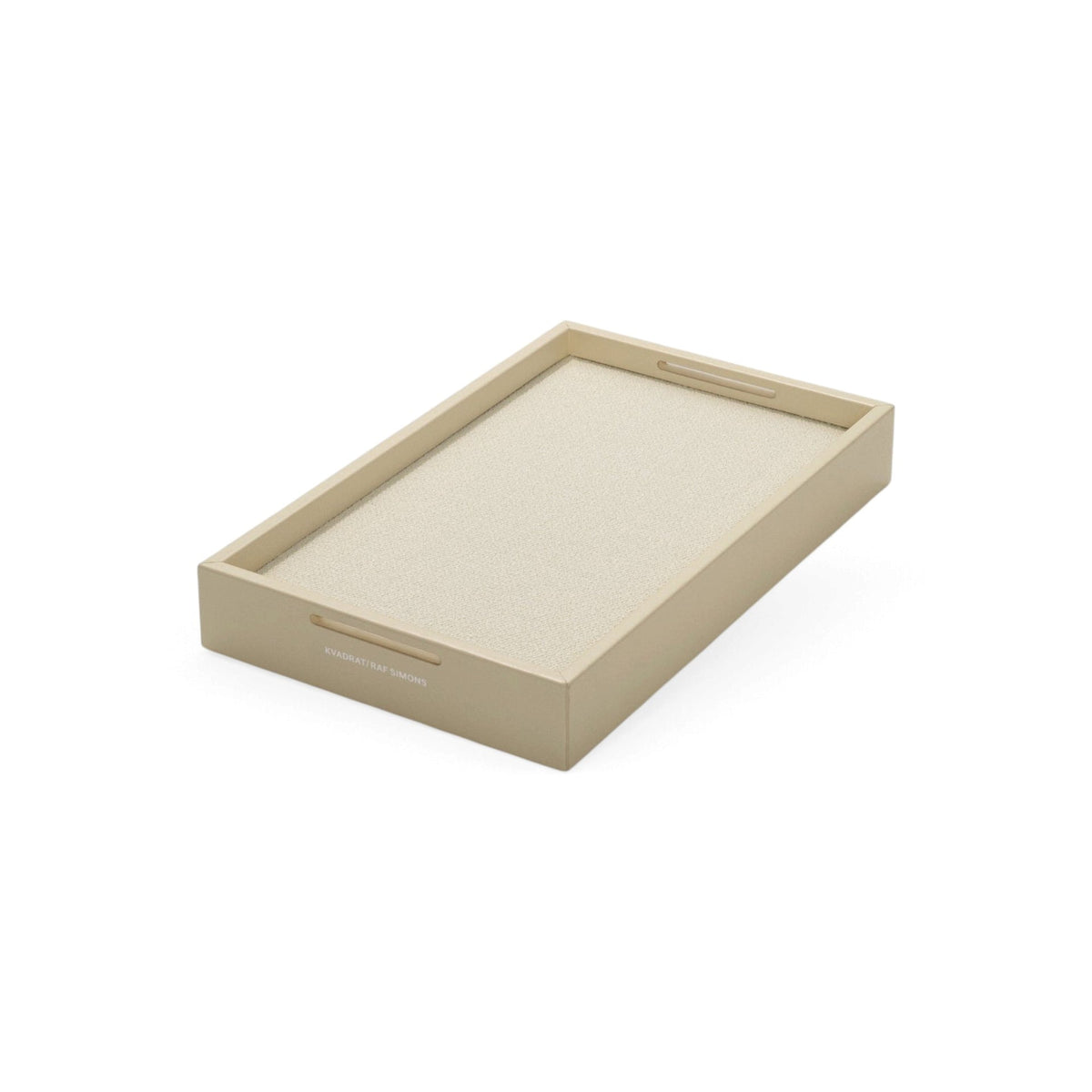 Leather Mirror Tray - Off White - Mirrors - Kvadrat/Raf Simons