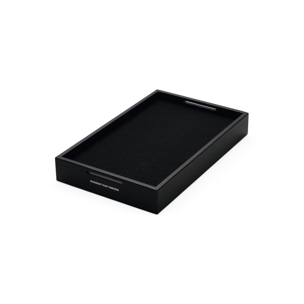 Leather Mirror Tray - Black - Mirrors - Kvadrat/Raf Simons