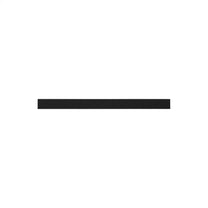 Shaker System - 120 cm, Black - Coat Rack - Kvadrat/Raf Simons