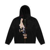 KidSuper Studios Side Eye Face Hoodie - Black