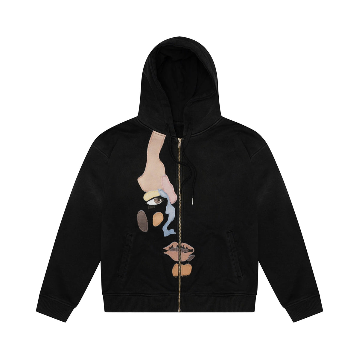 KidSuper Studios Side Eye Face Hoodie - Black