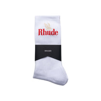 Rhude Rossa Logo Socks