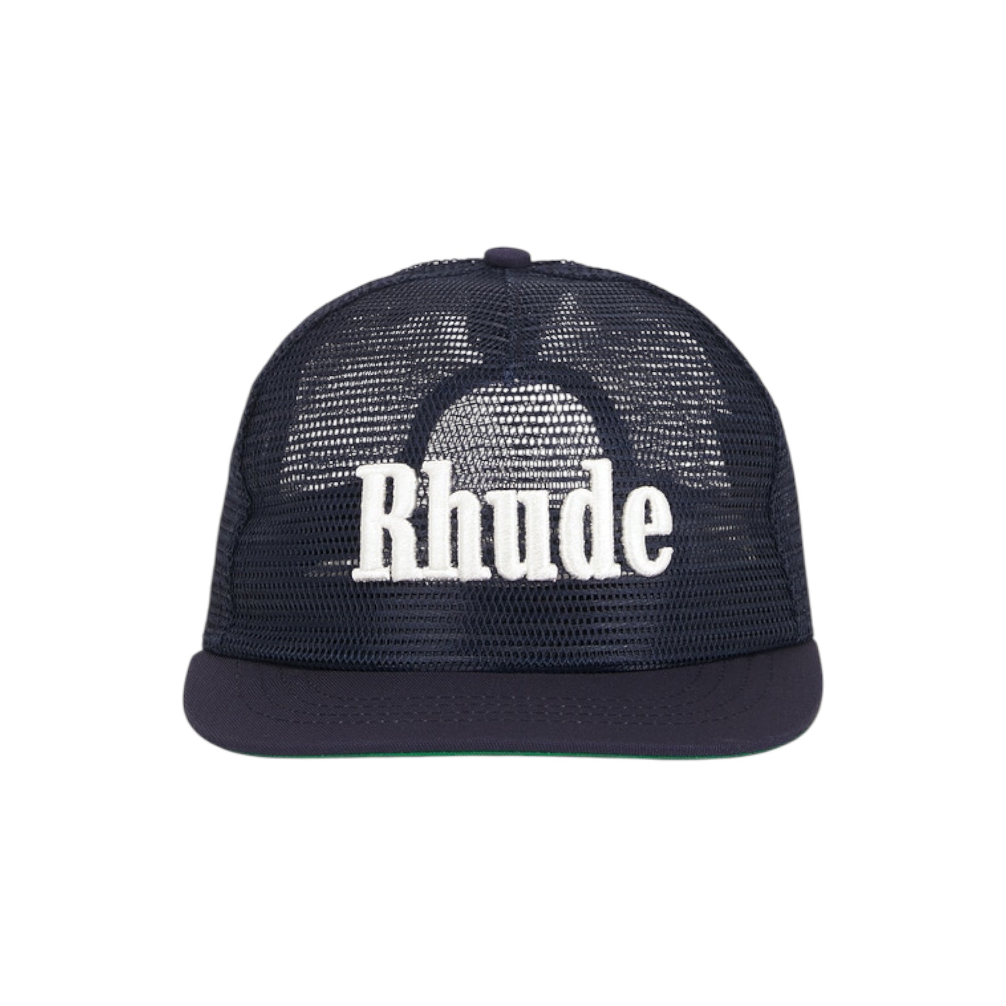 Rhude Logo Mesh Cap Navy