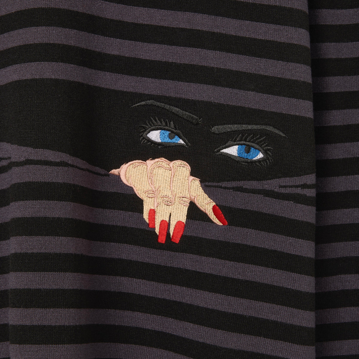 House of Errors Knitted Peeping Rugby Shirt