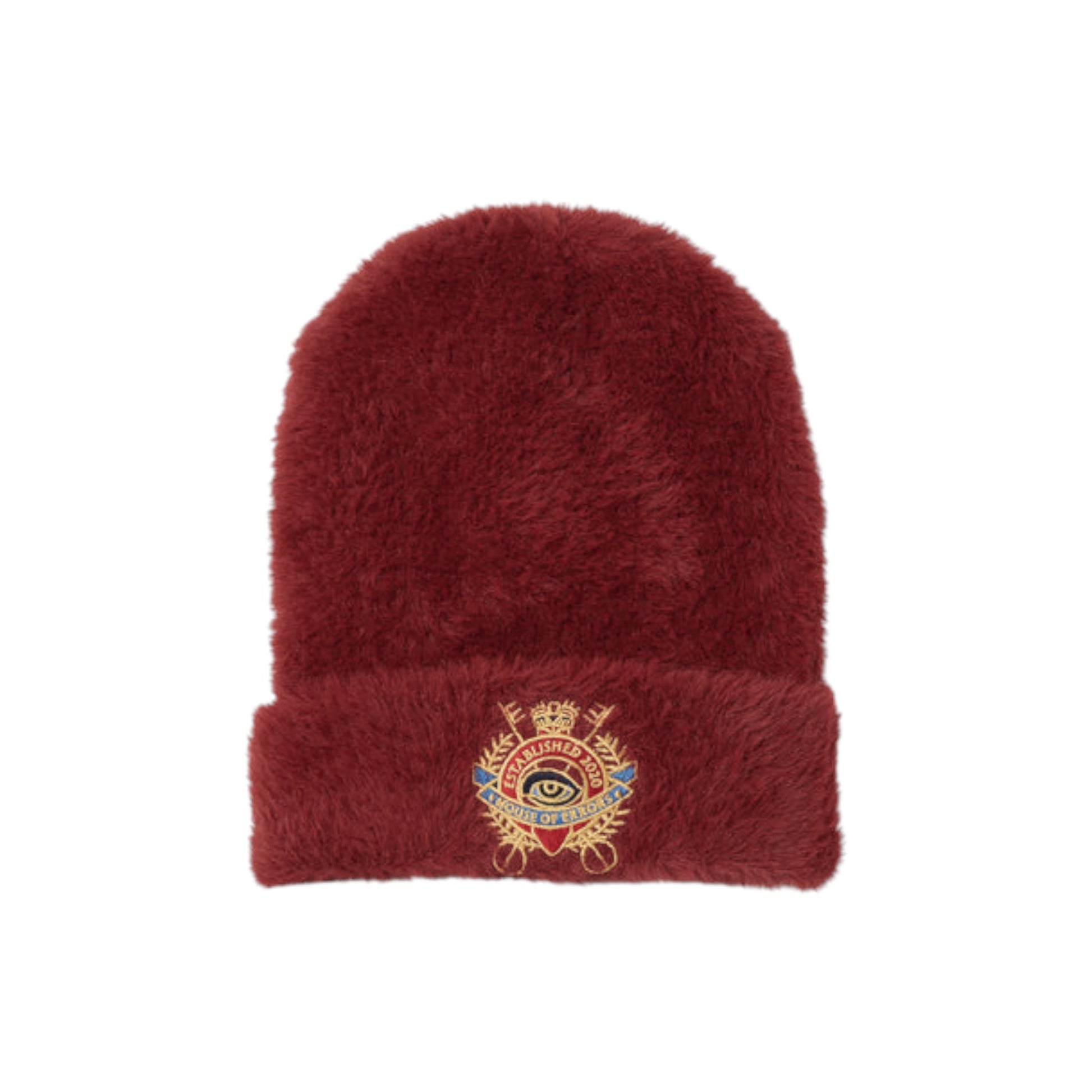 House of Errors Crest Beanie Burgundy
