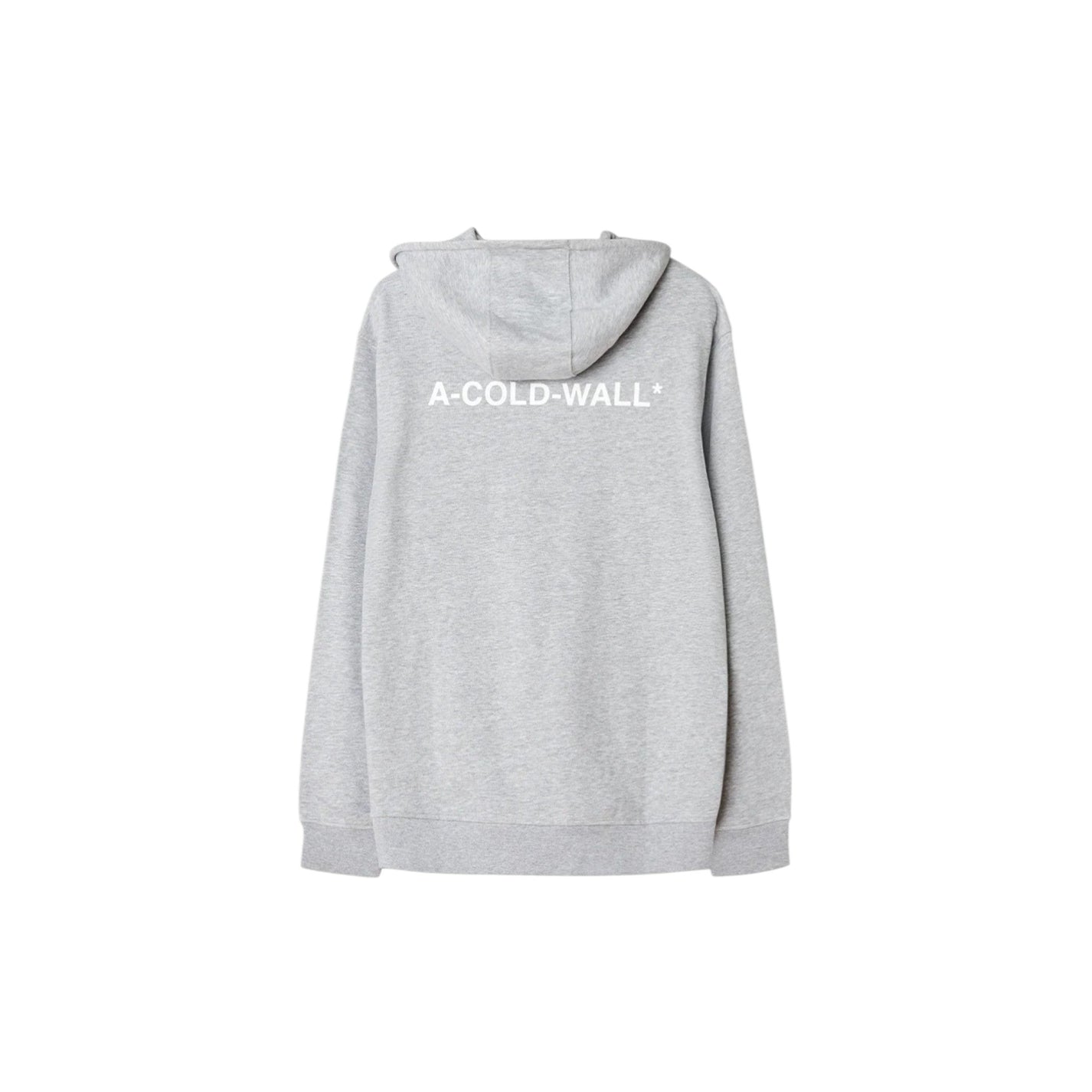 A - COLD - WALL Balmore Logo Hoodie Grey Marl - A - COLD - WALL