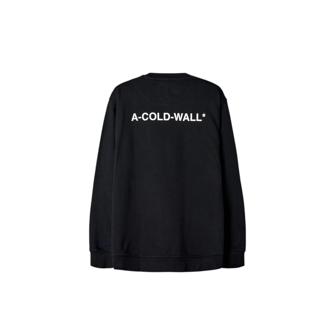 A - COLD - WALL Burcham Logo Crew Black - A - COLD - WALL