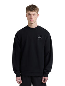 A - COLD - WALL Burcham Logo Crew Black - A - COLD - WALL