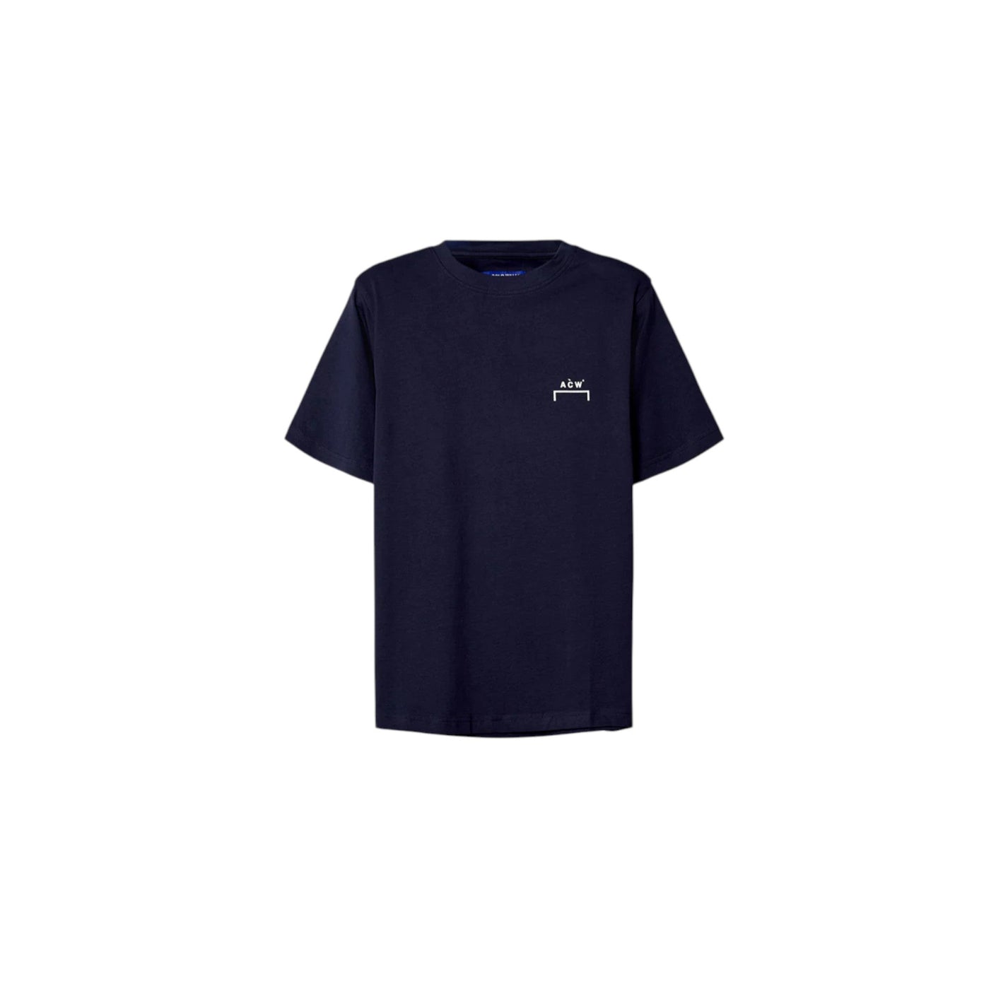 A - COLD - WALL Follet Logo T-Shirt Navy - A - COLD - WALL