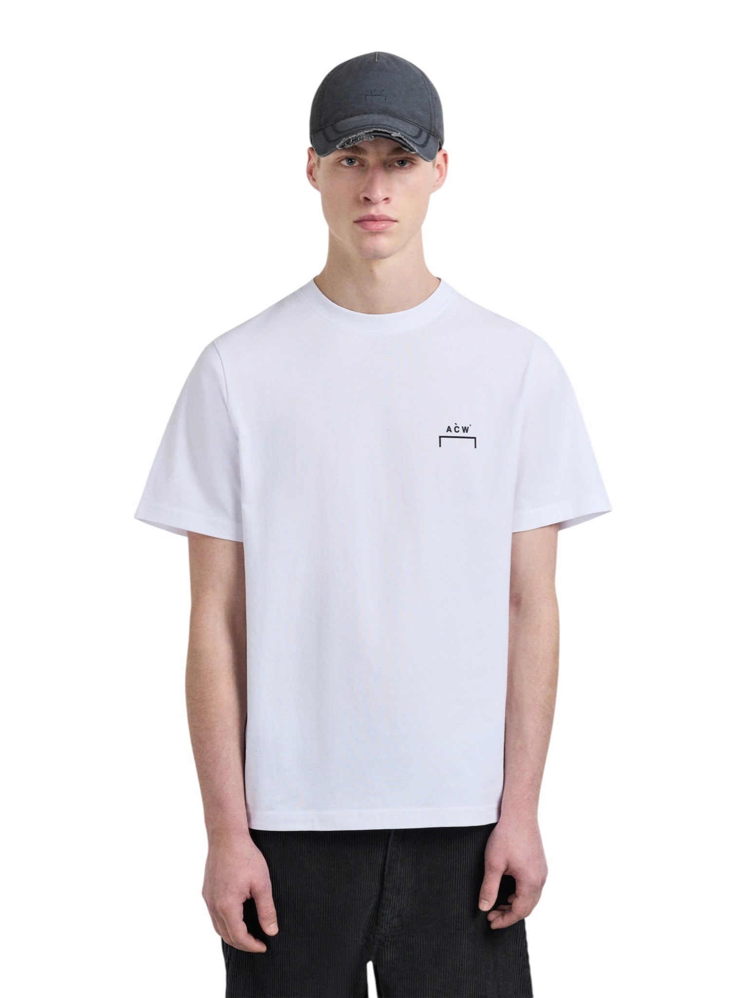A - COLD - WALL Follet Logo T-Shirt White - A - COLD - WALL