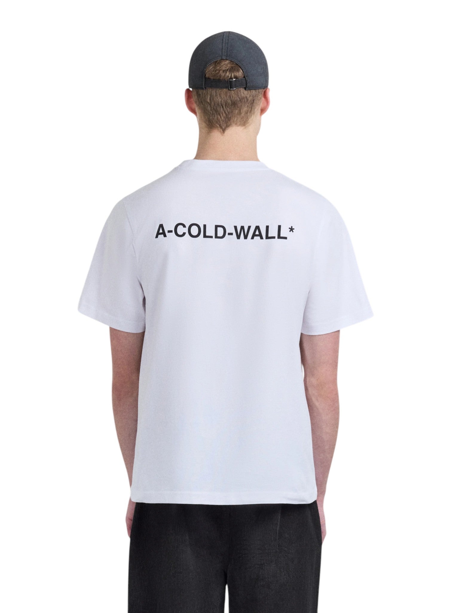 A - COLD - WALL Follet Logo T-Shirt White - A - COLD - WALL