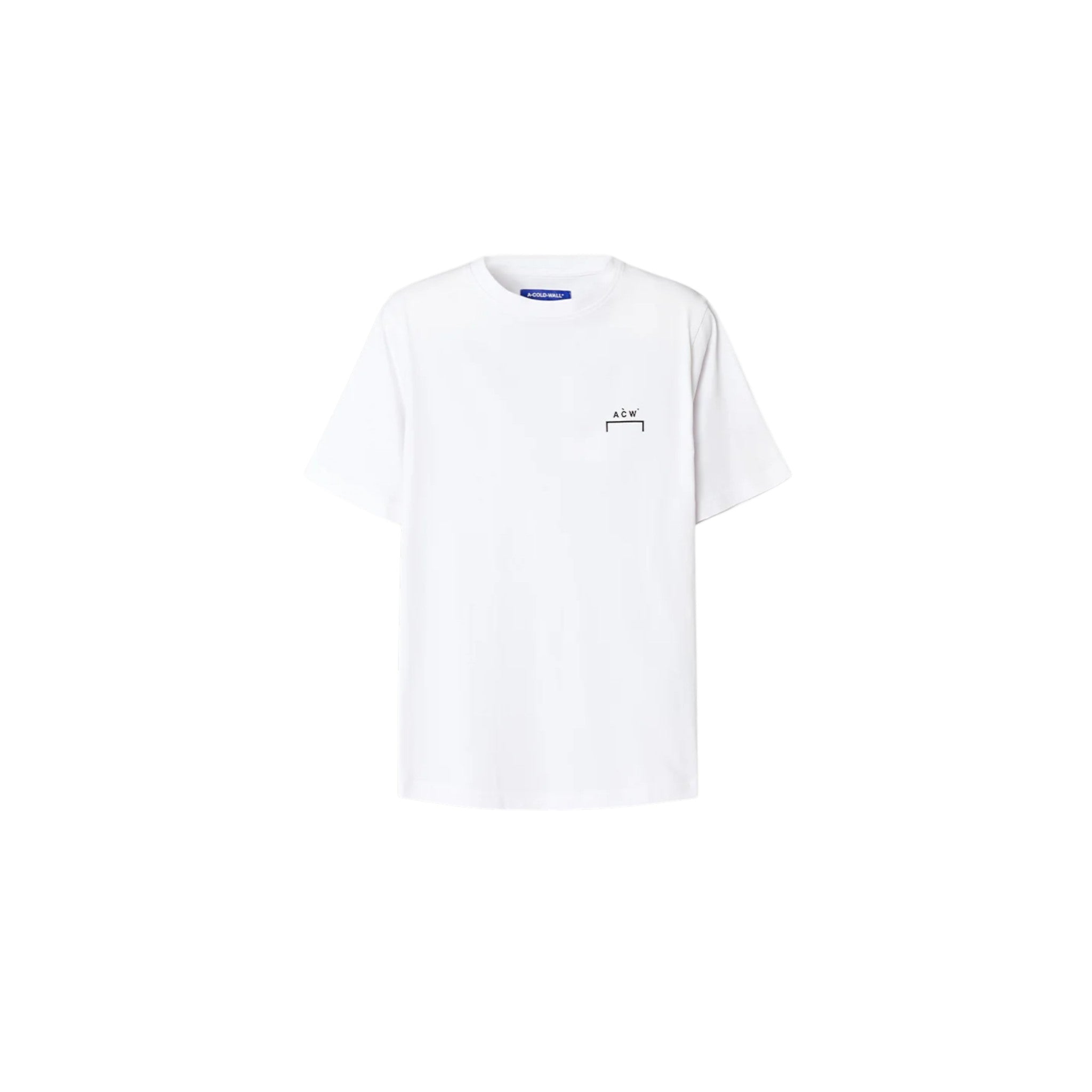 A - COLD - WALL Follet Logo T-Shirt White - A - COLD - WALL