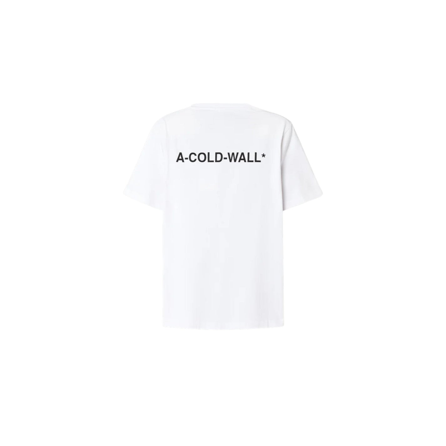 A - COLD - WALL Follet Logo T-Shirt White - A - COLD - WALL
