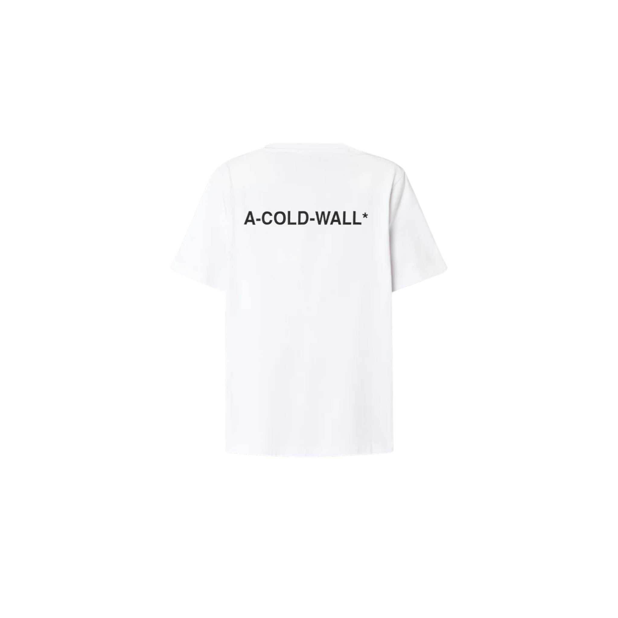 A - COLD - WALL Follet Logo T-Shirt White - A - COLD - WALL