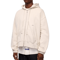 A - COLD - WALL Millbank Zip Hoodie Bone - A - COLD - WALL