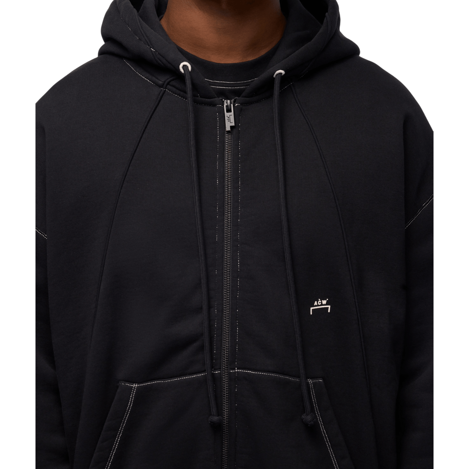 A - COLD - WALL Millbank Zip Hoodie Onyx - A - COLD - WALL