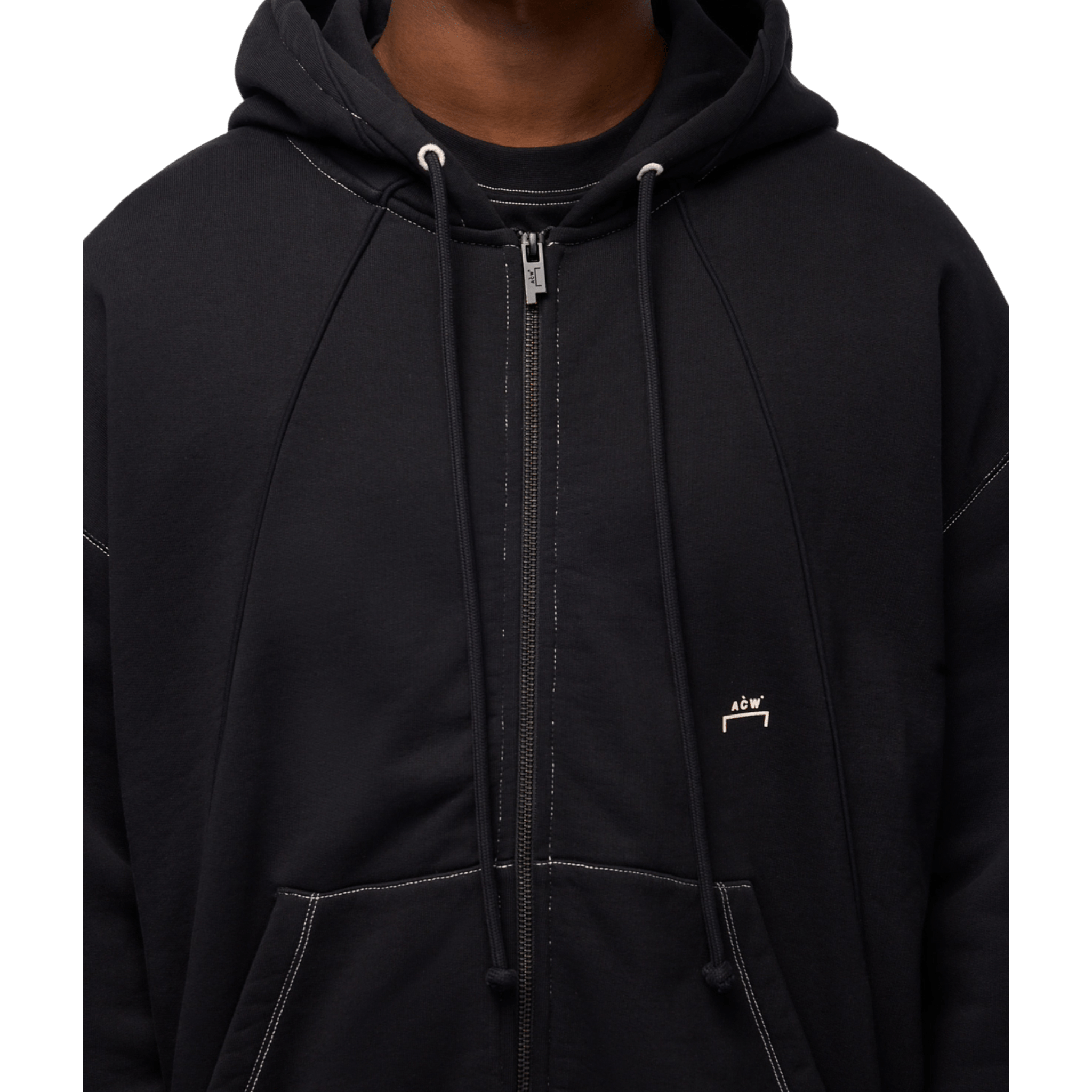 A - COLD - WALL Millbank Zip Hoodie Onyx - A - COLD - WALL