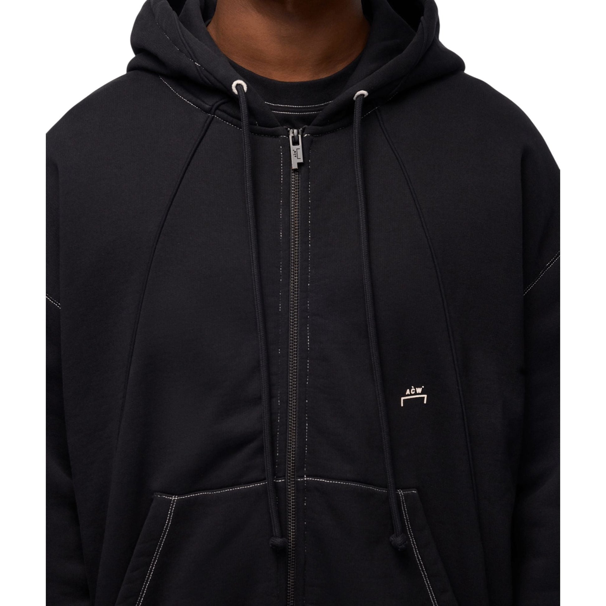A - COLD - WALL Millbank Zip Hoodie Onyx - A - COLD - WALL