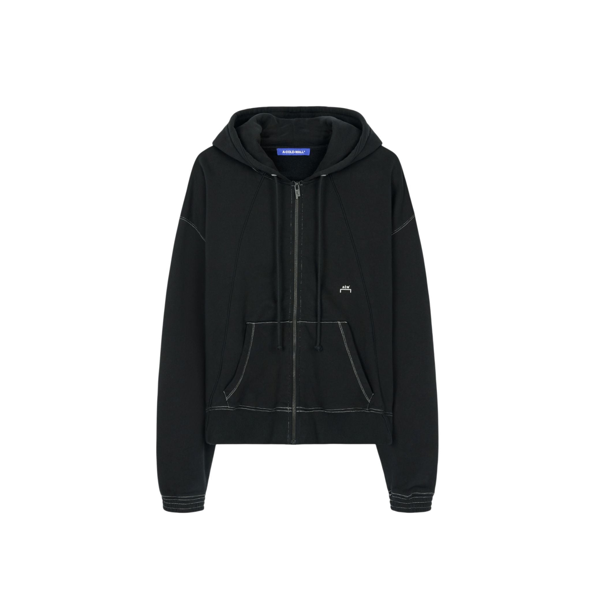 A - COLD - WALL Millbank Zip Hoodie Onyx - A - COLD - WALL