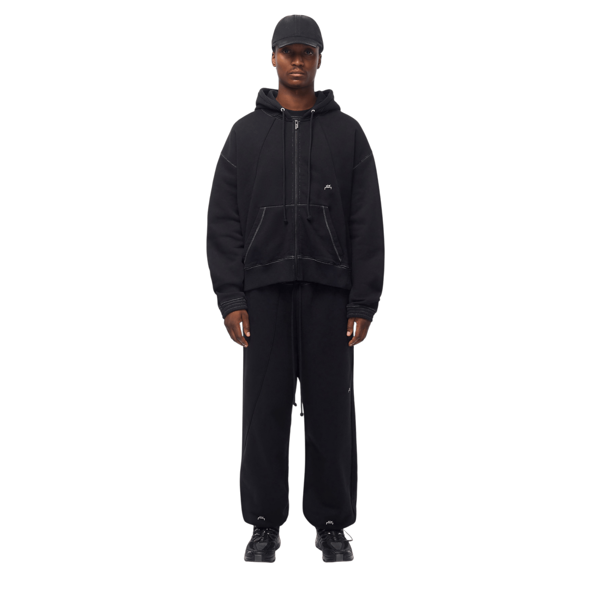 A - COLD - WALL Millbank Zip Hoodie Onyx - A - COLD - WALL