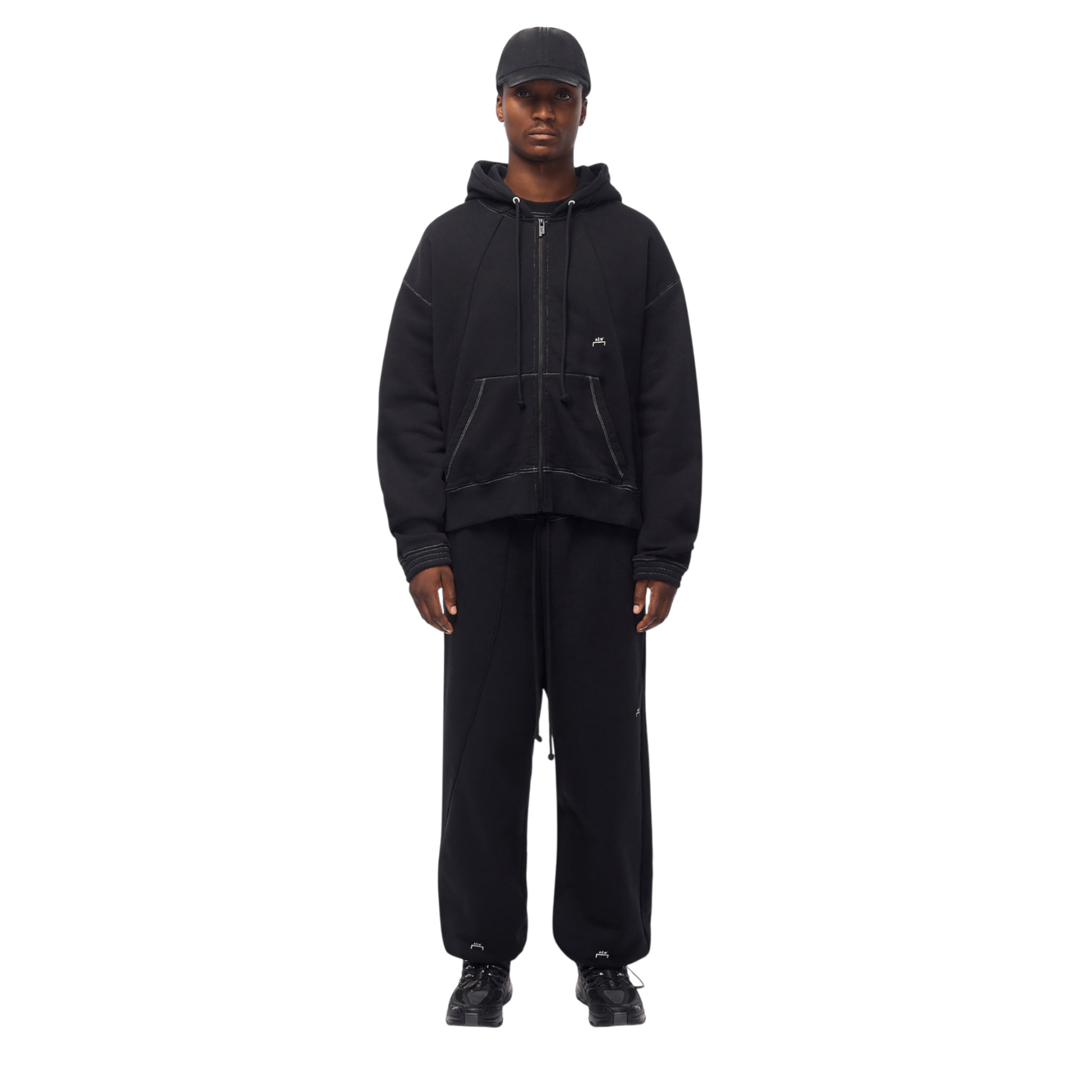A - COLD - WALL Millbank Zip Hoodie Onyx - A - COLD - WALL