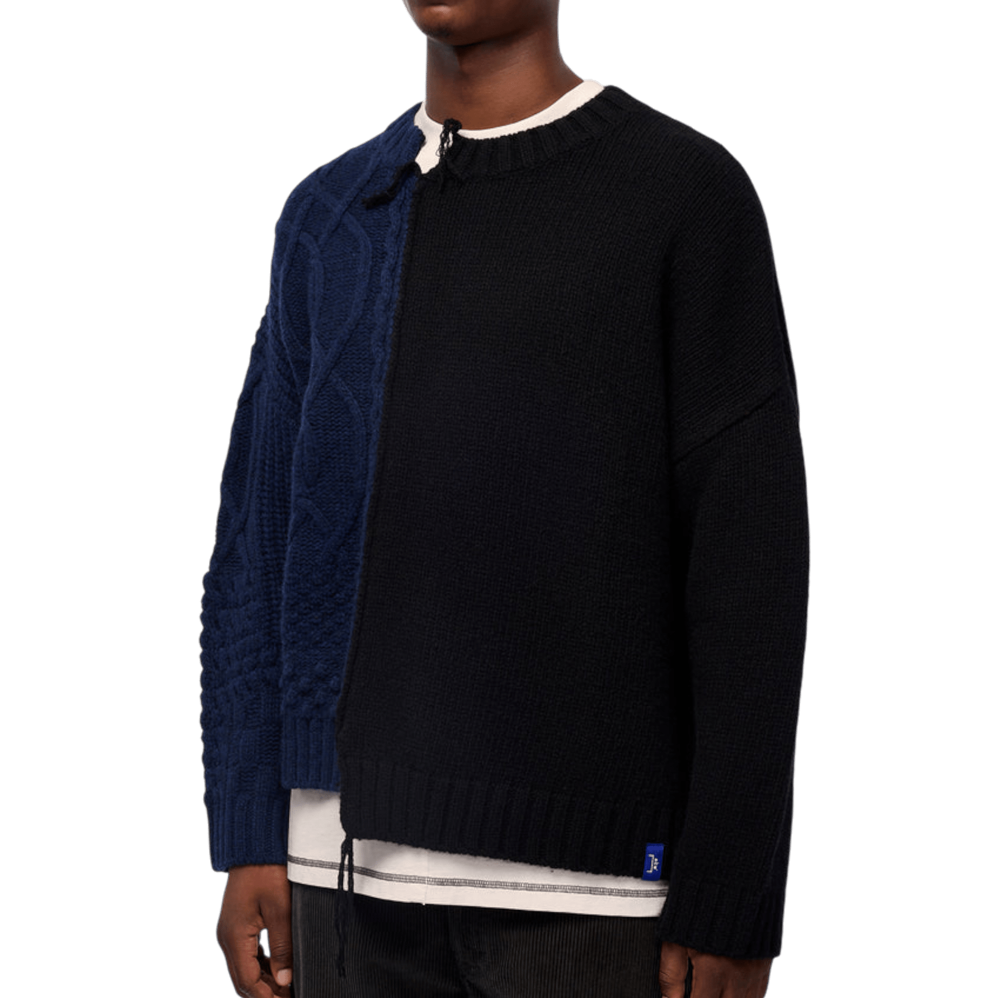 A - COLD - WALL Ruptured Knit Onyx - A - COLD - WALL