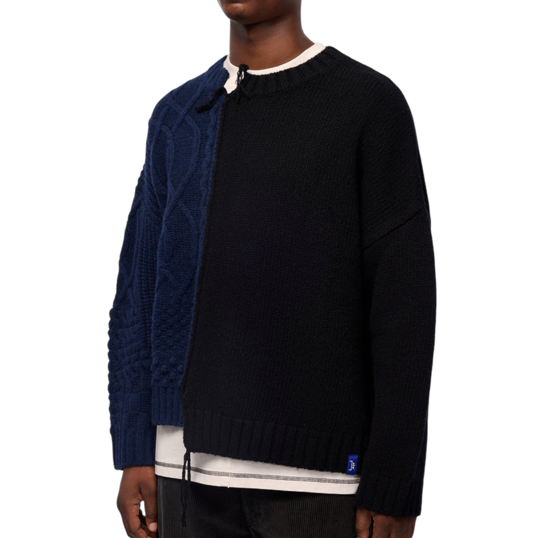 A - COLD - WALL Ruptured Knit Onyx - A - COLD - WALL