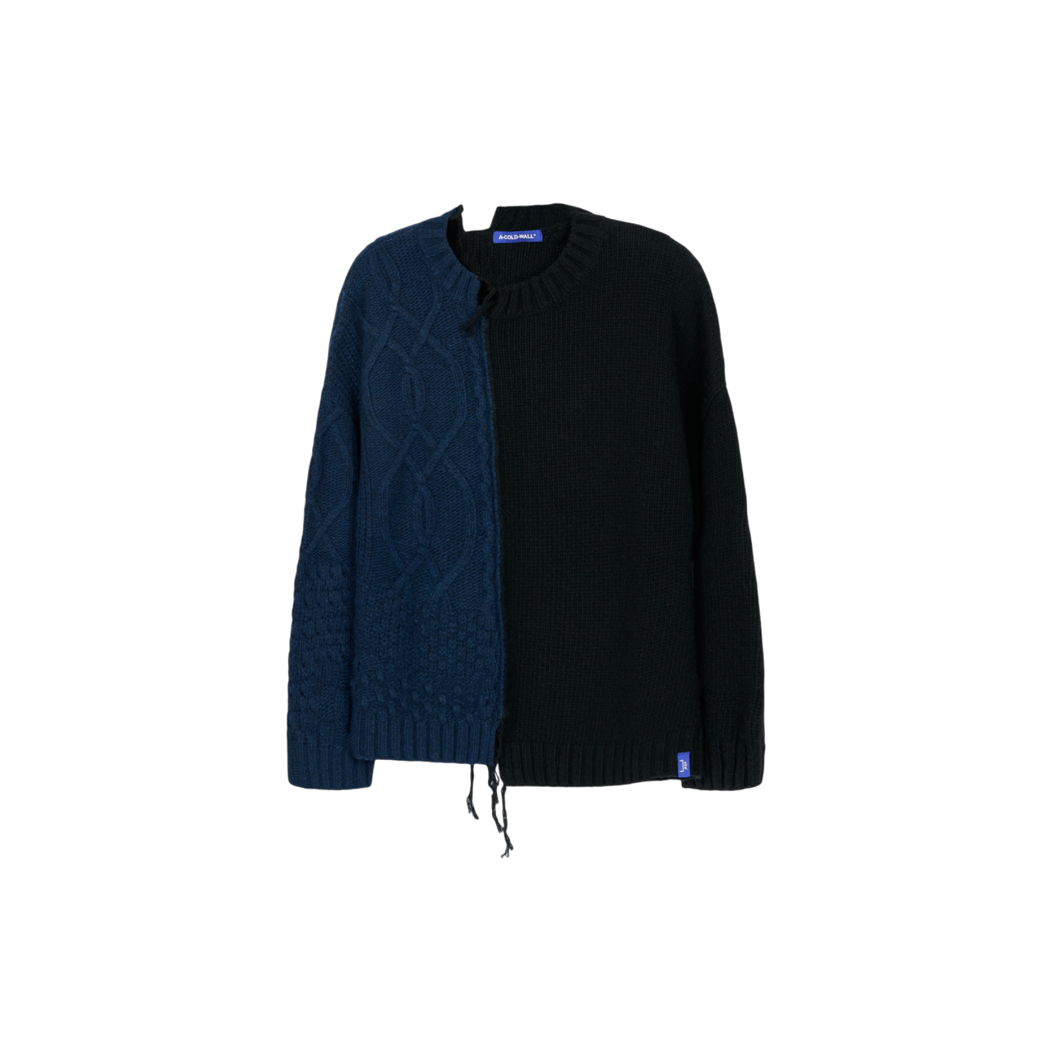 A - COLD - WALL Ruptured Knit Onyx - A - COLD - WALL